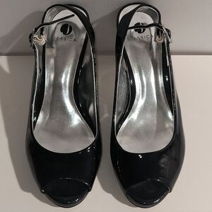 Jessica Women's 7 Black Heels